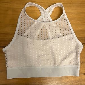 Alala White Sports Bra